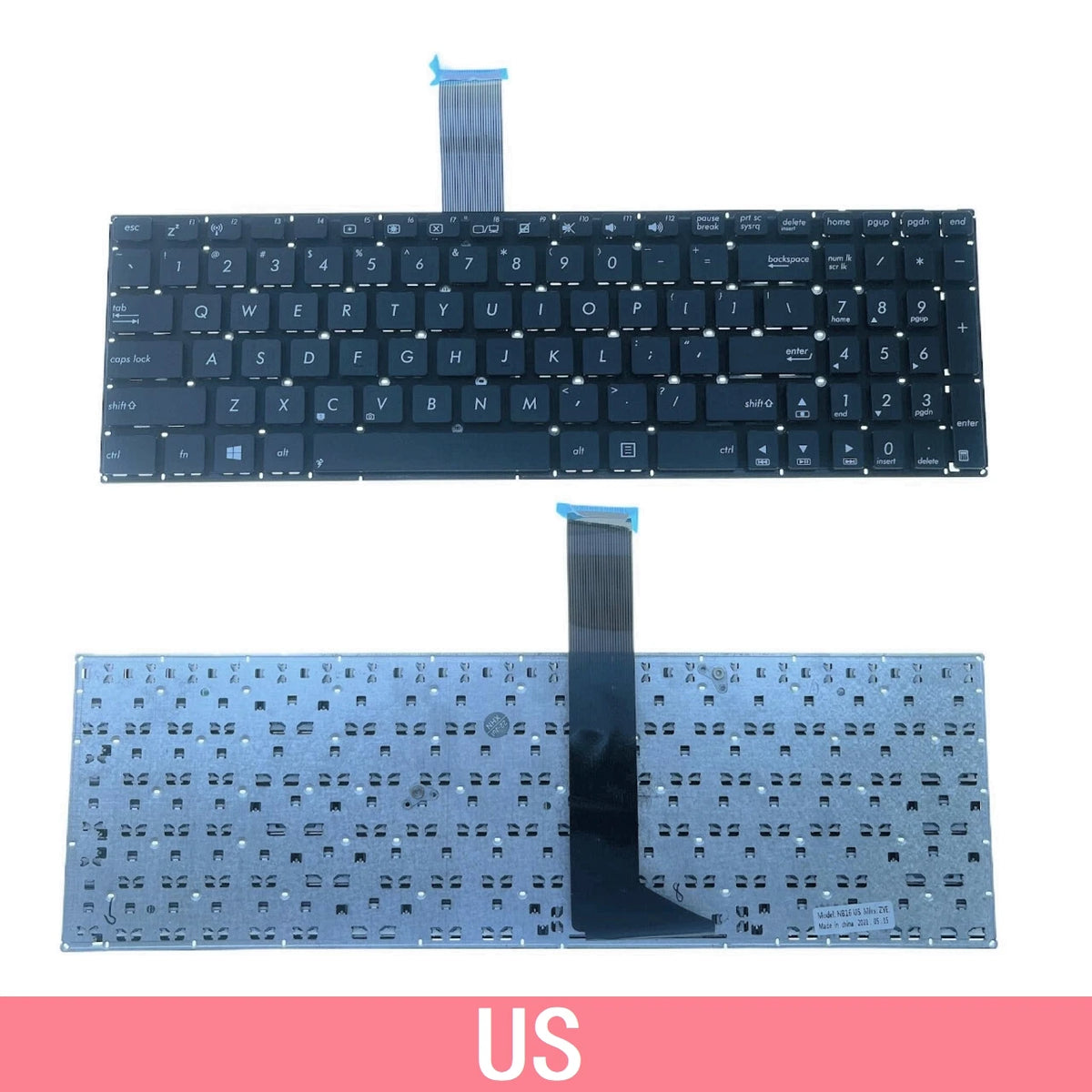 New US Russian Spanish Arab Brazil Laptop Keyboard For ASUS X501 X501A X501U X501EI X501XE X501XI S501U R502A R502U ASUS laptop repair parts