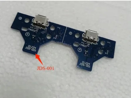 25Pcs JDS-001 JDS 011 030 JDS-040 JDS-050 USB Charging Socket Charging Port Board Replacement For PS4 Pro ControllerV Game console repair parts