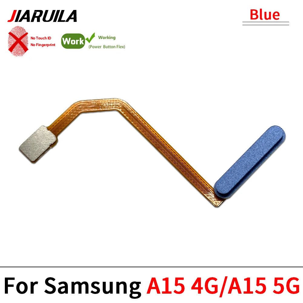 New For Samsung A15 A23 A03s 4G 5G Fingerprint Sensor Home Return Key Menu Button Flex Ribbon Cable Samsung phone repair parts