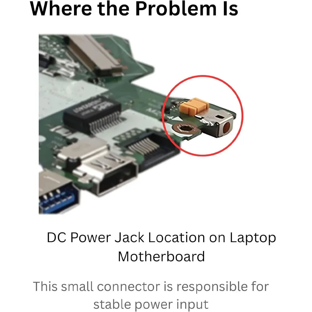 OEM Laptop DC-IN Charging Port DC Power Connector Jack For Acer TravelMate B1 B118 TMB118 TMP215-52 EX215-53 SP111-32N A515-55G Acer laptop repair parts