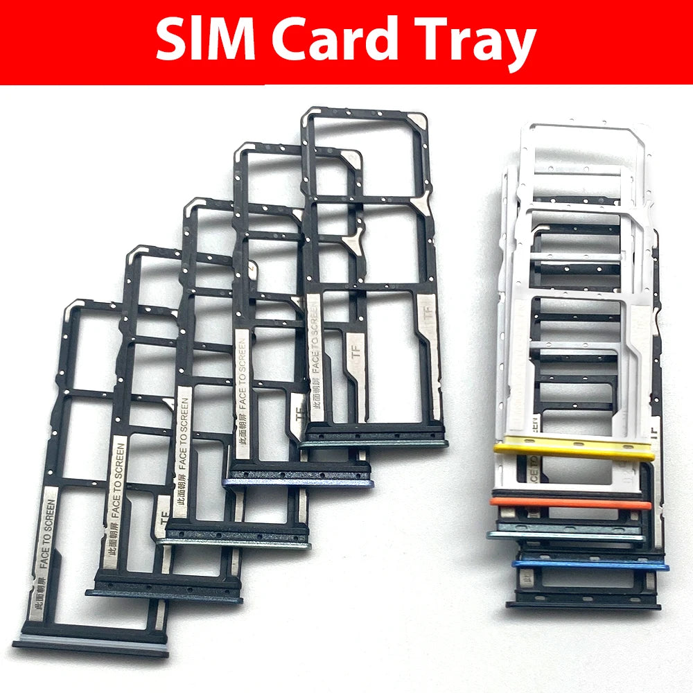 New SIM Card Slot SD Card Tray Holder Adapter For Xiaomi Poco C40 C65 C75 Repair Parts  Xiaomi  Xiao mi phone repair parts