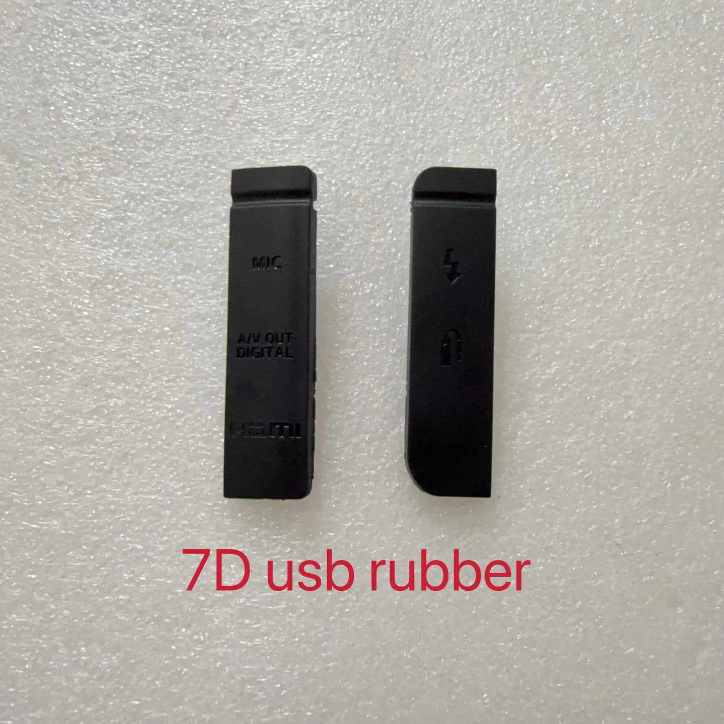 NEW For Canon EOS 7D MIC / A/V OUT DIGITAL / HDMI USB Rubber Door Bottom Cover Camera Repair Part Digital Camera repair parts
