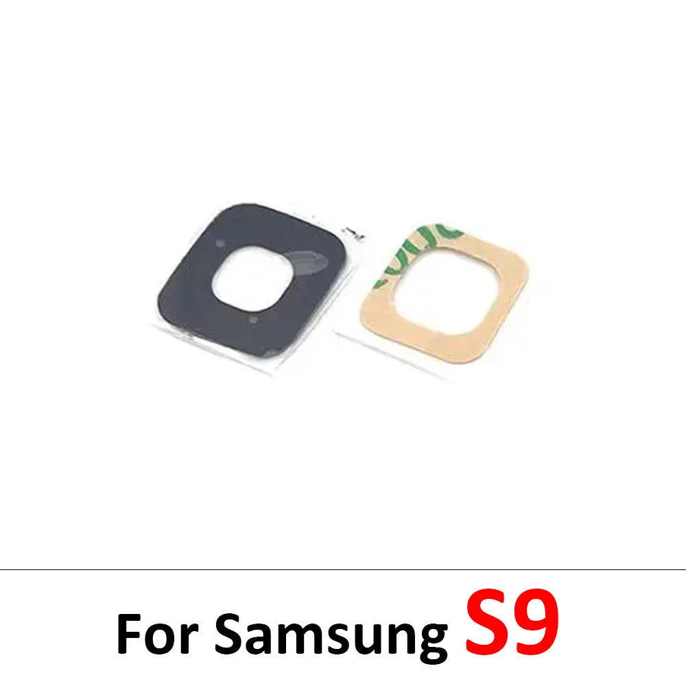 10Pcs, Back Rear Camera Glass Lens For Samsung S8 S9 S10 Plus 5G S10e Note 8 9 10 Plus Lite 20 Ultra With Adhesive Sticker Samsung phone repair parts