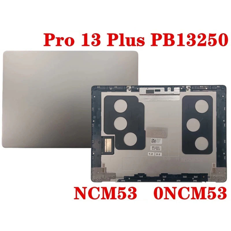 NEW ORIGINAL Laptop Lcd Back Case FOR DELL Pro 13 Plus PB13250 PB13255 2-in-1 0NCM53 0PT9H7 0RW27X 0Y37WP 0034GF 0PD8VC 07GMM4 Dell laptop repair parts