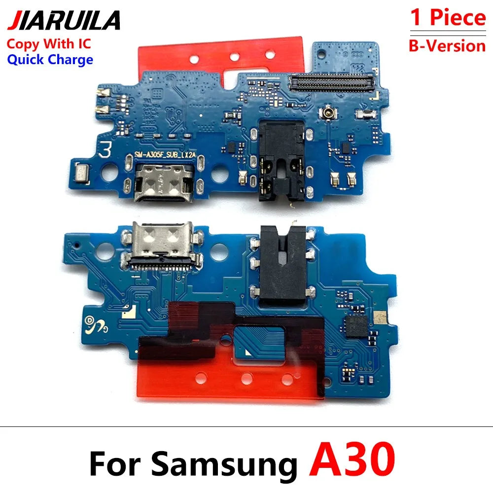 New For Samsung A10 A20 A30 A50 A01 A11 A21s A31 A51 A10s A20s A30s A50s USB Charger Charging Dock Port Connector Flex Cable Samsung phone repair parts