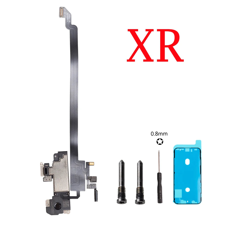 Top Ear Earpiece Speaker Sensor Flex cable For iPhone X XR XS 11 12 PRO MAX MINI Proximity Sensor Sound Speaker iPhone phone repair parts