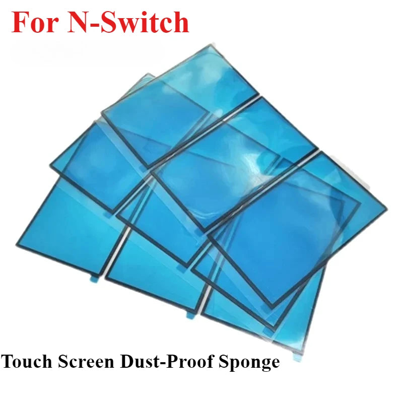 10pcs/lot for Switch Console LCD Screen Touch Screen Dust-Proof Sponge Double-Sided Adhesive Sticker for Switch  Game console repair parts