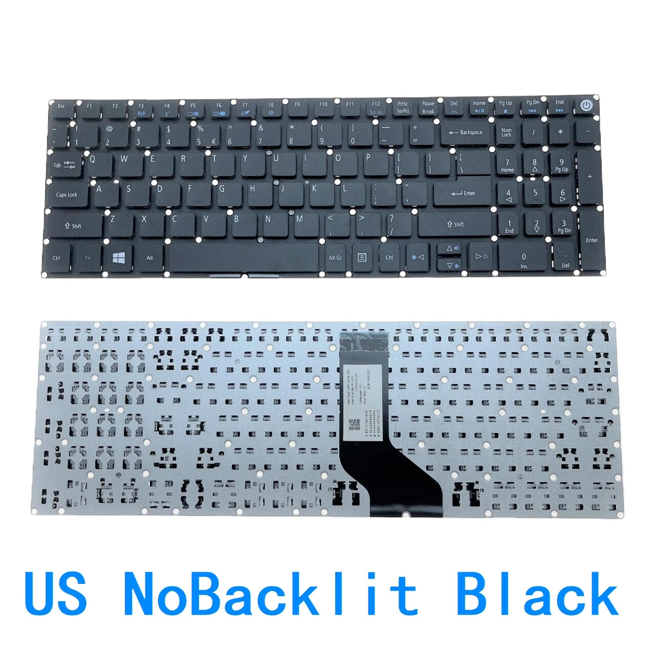 US RU SP BR Backlit Keyboard For Acer Aspire E5-573 E5-573T E5-573TG E5-573G E5-722 E15 E5-582P 507H 56AV 507H 54G6 F5-572 Acer laptop repair parts