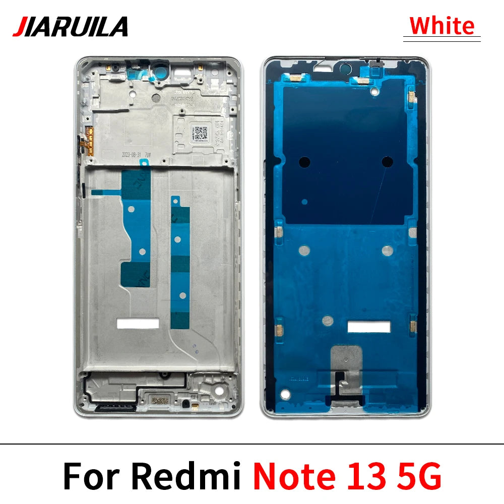 New For Xiaomi Redmi Note 13 Pro Plus 4G 5G Front Housing LCD Frame Screen Bezel Holder Xiaomi  Xiao mi phone repair parts