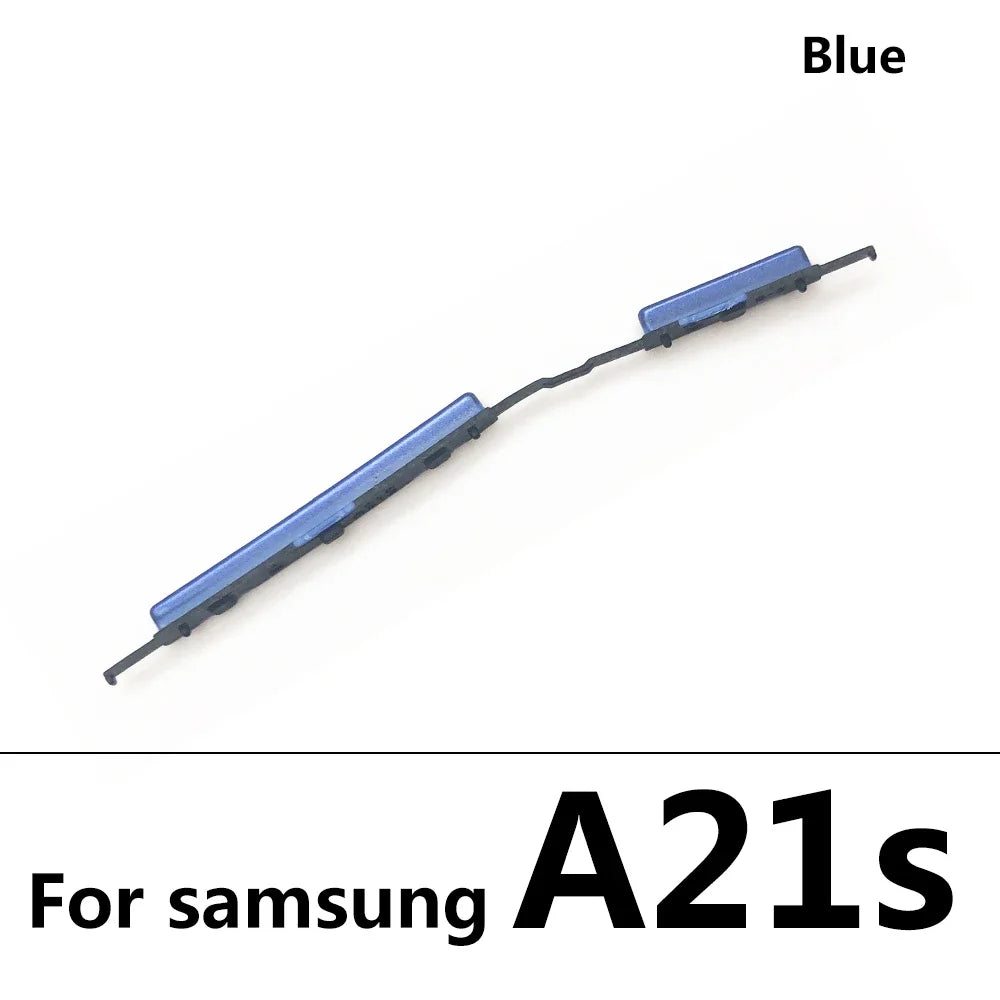 10Pcs New Power Volume Side Button Key For Samsung A10S A107F A20S A207F A21S A217F A30S A307F A50S A507F A21s Samsung phone repair parts