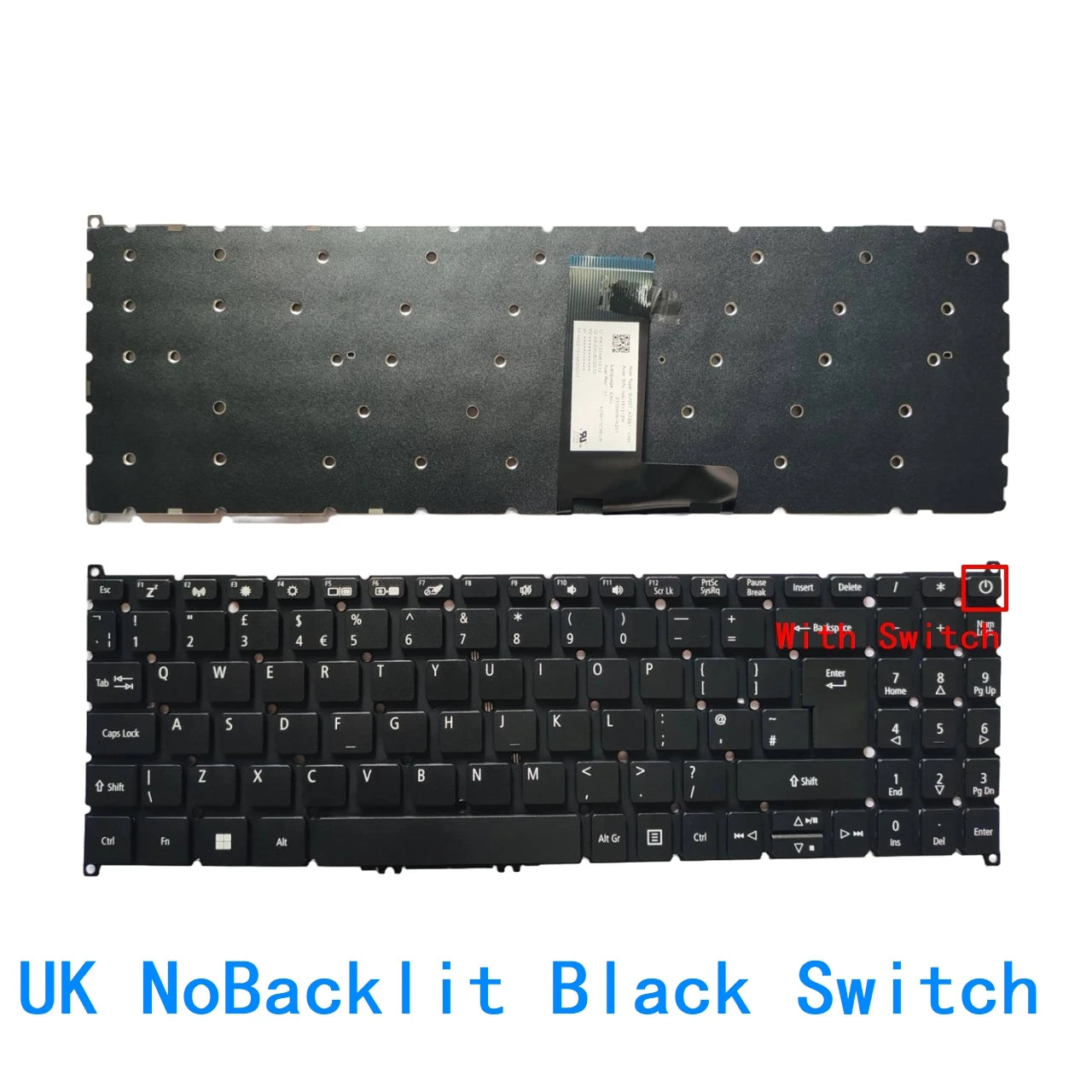US RU SP UK AR BR Backlit Keyboard For Acer Swift 3 SF315-51 SF315-41 SF315-52 SF315-54 SF315-52G-52XD SF315-51G-51CE Acer laptop repair parts