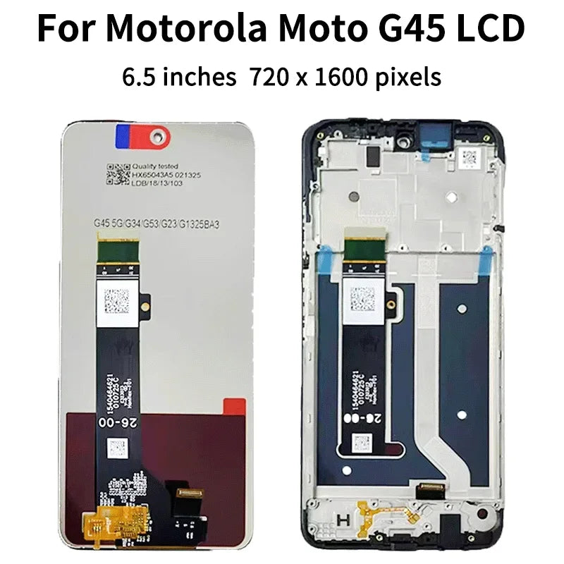 IPS LCD for Motorola Moto G05 G15 G35 G45 G55 G75 G85 LCD Display Touch Screen Digiziter Assembly For Moto E15 Display Motorola phone repair parts