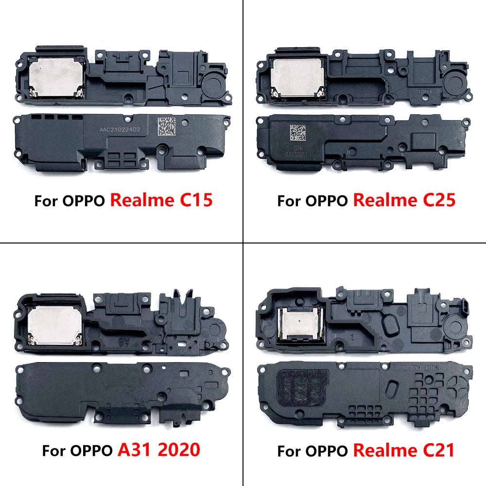 10Pcs Buzzer Ringer Loud Speaker Loudspeaker Flex Cable For OPPO A5 A31 A52 A53 A54 2020 Realme C1 C2 C3 C11 C12 C15 C21 C25 Realme phone repair parts