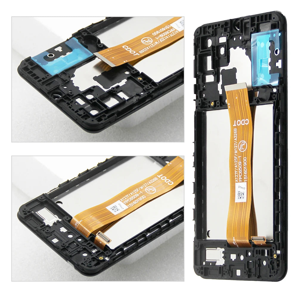 A32 5G Display Screen Replacement, for Samsung Galaxy A32 5G A326 A326U Lcd Display Touch Screen Digitzer Assembly With Frame Samsung phone repair parts