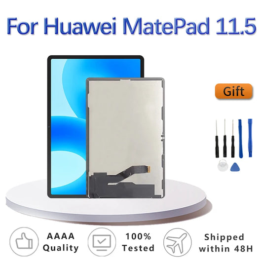 100% Tested 11.5" OEM For Huawei MatePad 11.5 BTKR-W09 LCD Display Touch Sensor Glass Screen Digitizer Assembly Replacement  Huawei Tablet repair parts