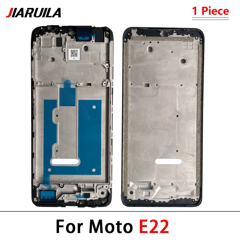 Front Housing LCD Display Bezel Middle Frame For Motorola Moto E13 E20 E22 E32 E32s E40 E6 E6s E7 Play Plus Power Motorola phone repair parts