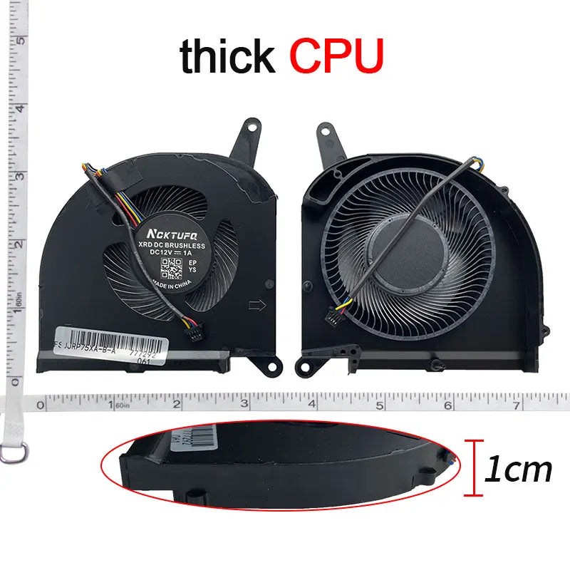 New CPU Cooling Fan For Gigabyte Aorus 15G 15P 17P 17G XC RX7G RP77 RX5G RP75 RP75W XA XD OLED SA AERO 17 AERO 15 OLED Gigabyte laptop repair parts