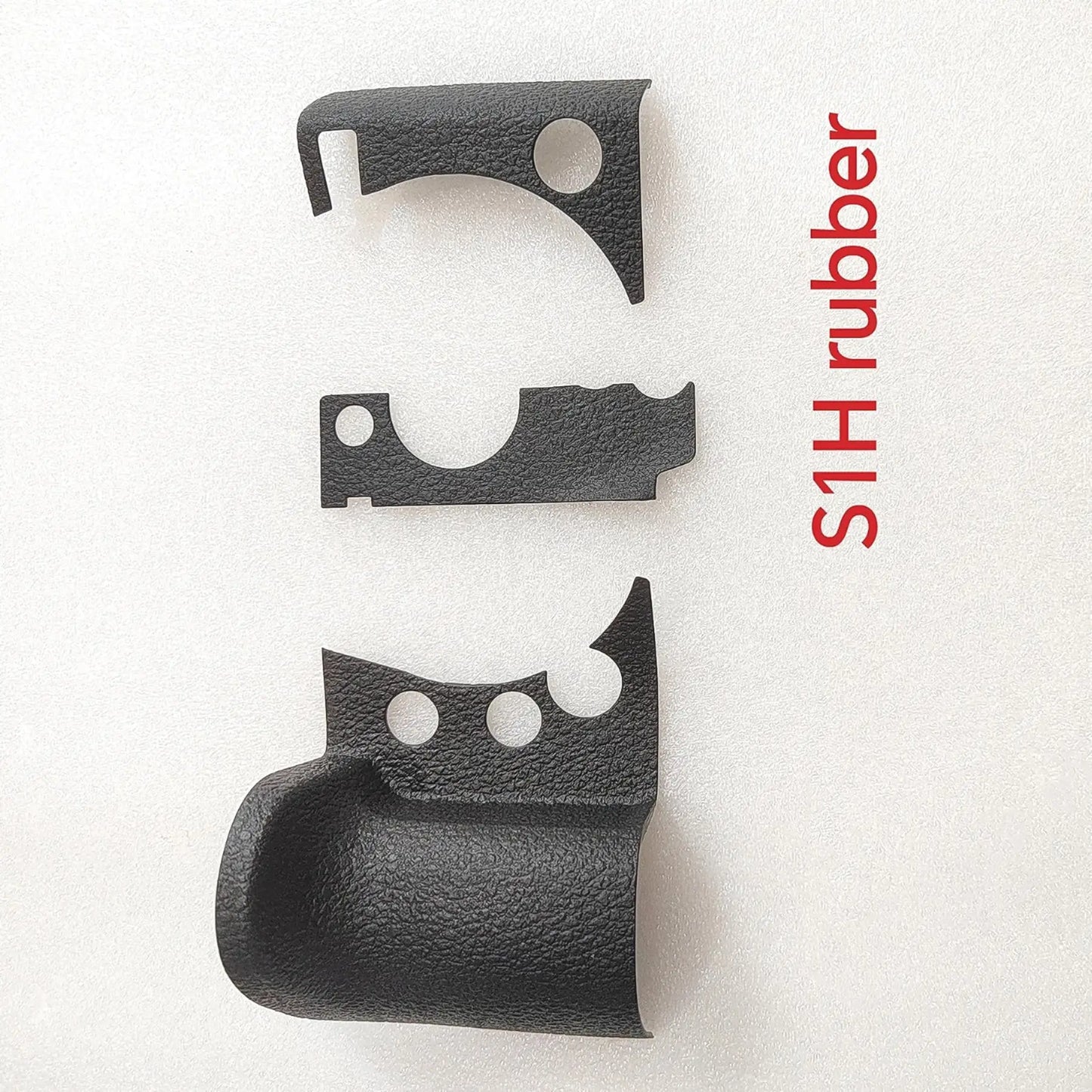 New Original for Panasonic S1H S1HGK Camera Body Rubber Hands Grip Side and Back Rubber for LUMIX DC-S1H Part Digital Camera repair parts