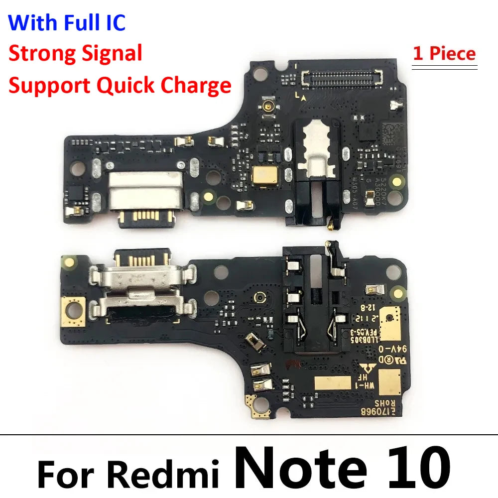For Xiaomi Redmi Note 10 10s Pro 5G USB Charging Port Mic Microphone Dock Connector Board Flex Cable Repair Parts  Xiaomi  Xiao mi phone repair parts