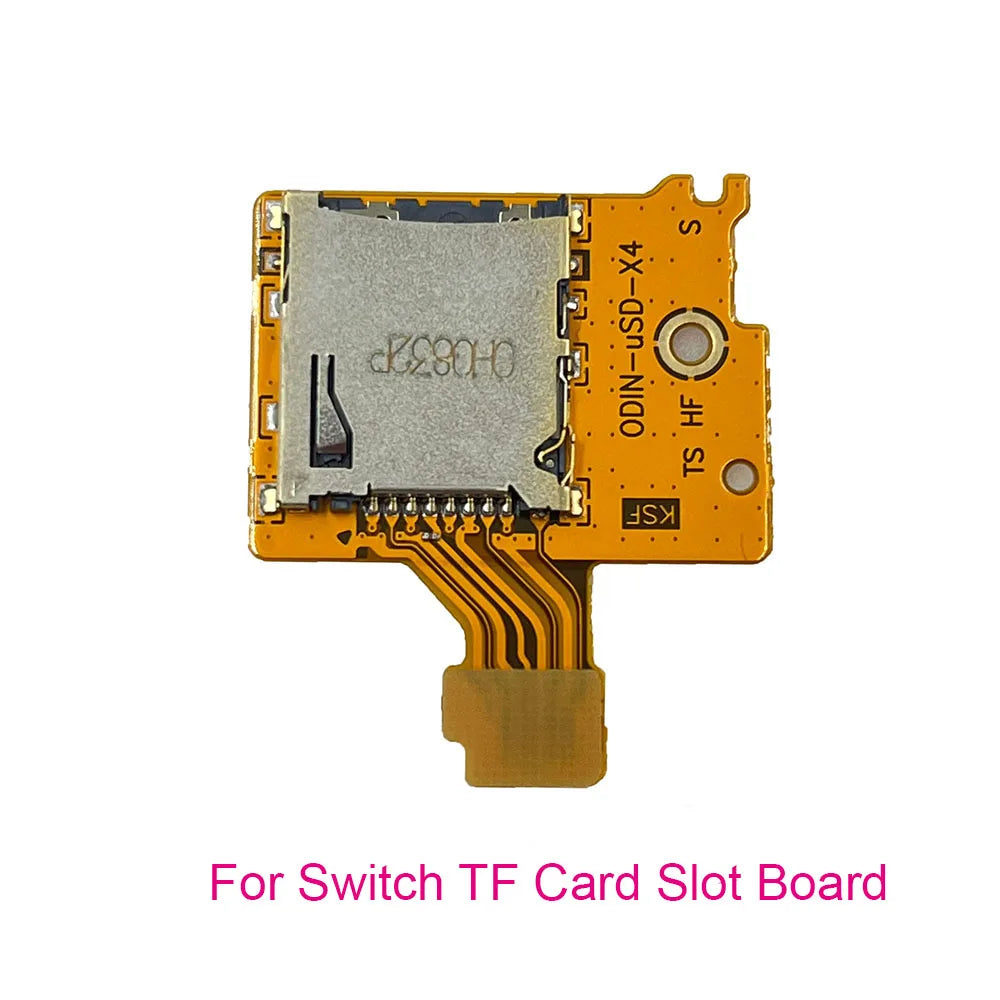 1-5pcs For Nintend Switch OLED Audio Game Cartridge Micro SD Card Reader For Switch Lite Game Card Slot Socket Headphone Board Game console repair parts