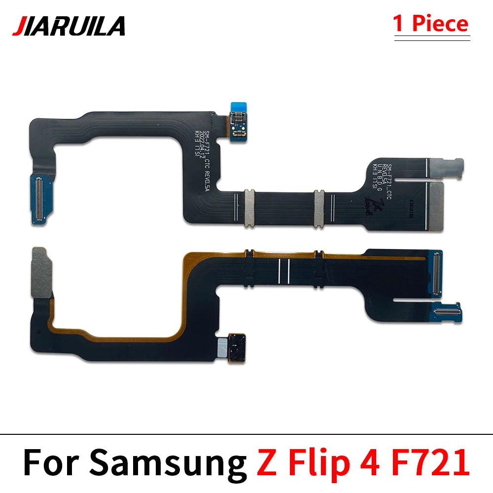 New Spin Axis Flex For Samsung Z Flip 1 2 3 4 5 F700 F707B F711 F721 F731 5G MainBoard Connector LCD Display USB Flex Cable Samsung phone repair parts
