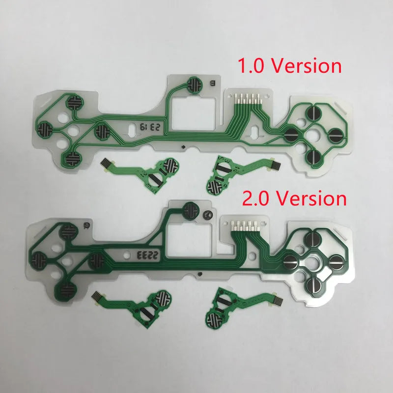 100pcs/lot Original New for PS5 Game Pad Controller Analog Joystick Button Conductive Film Flex Cable Ribbon V1.0 / V2.0 / V3.0 Game console repair parts