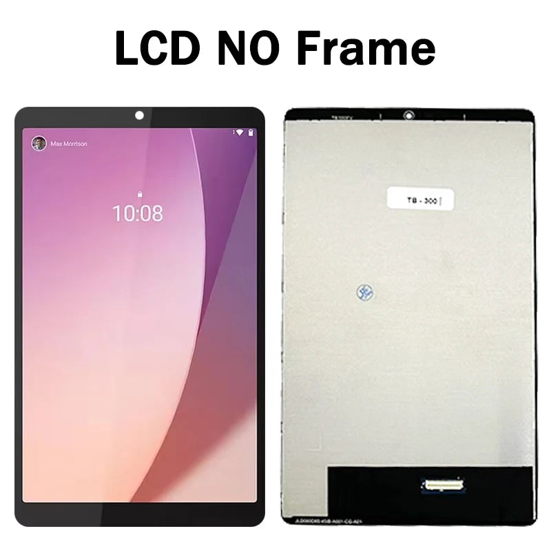 8.0''inch IPS LCD For Lenovo Tab M8 4th Gen 2023 2024 TB-300 TB300FU TB300XU LCD Display Touch Screen Digitizer Assembly Tablet repair parts