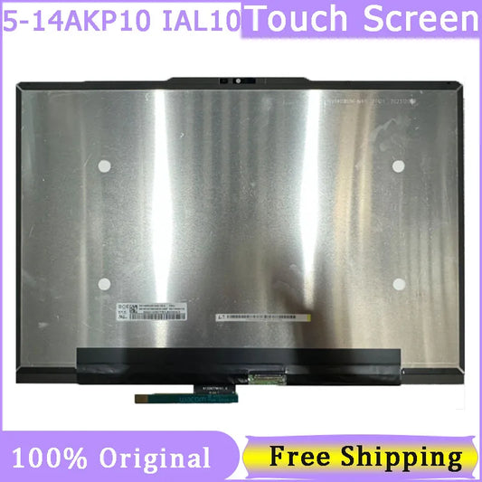 14 Inch Touch Screen For Lenovo Ideapad5 2-in-1 14AKP10 IAL10 Display Assembly  Replacement 1920X1200 FHD OLED With Frame Lenovo laptop repair parts
