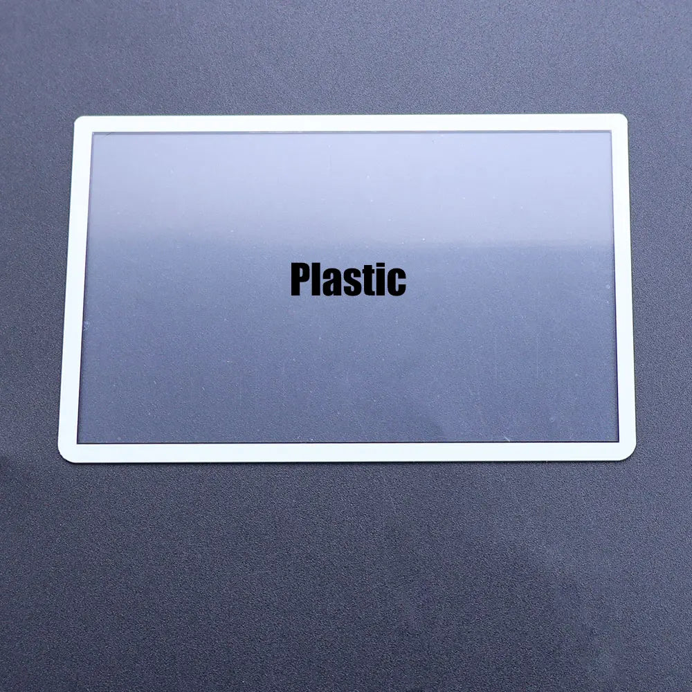 Plastic/Glass Upper LCD Screen Lens Replacement For New 3DS New3DS Game Console Top Screen Frame Lens Cover Game console repair parts