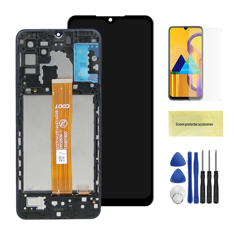 A32 Display Screen, for Samsung Galaxy A32 A325 A325F Lcd Display Touch Screen Digitizer Assembly for Samsung Galaxy A32 5G A326 Samsung phone repair parts