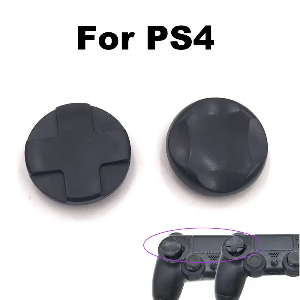 1-5pair For PS5 PS4 PS3 Game Handle Controller ABXY Function key Circular Cross Keys Raised Buttons Glued Replaced Repair Parts Game console repair parts