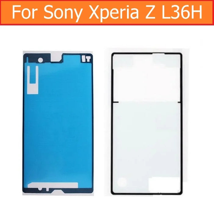 Display Adhesive Tape for Sony xperia Z L36H C6602 C6603 So-02E rear glass housing Waterproof glue for SONY L36h glue Sony phone repair parts