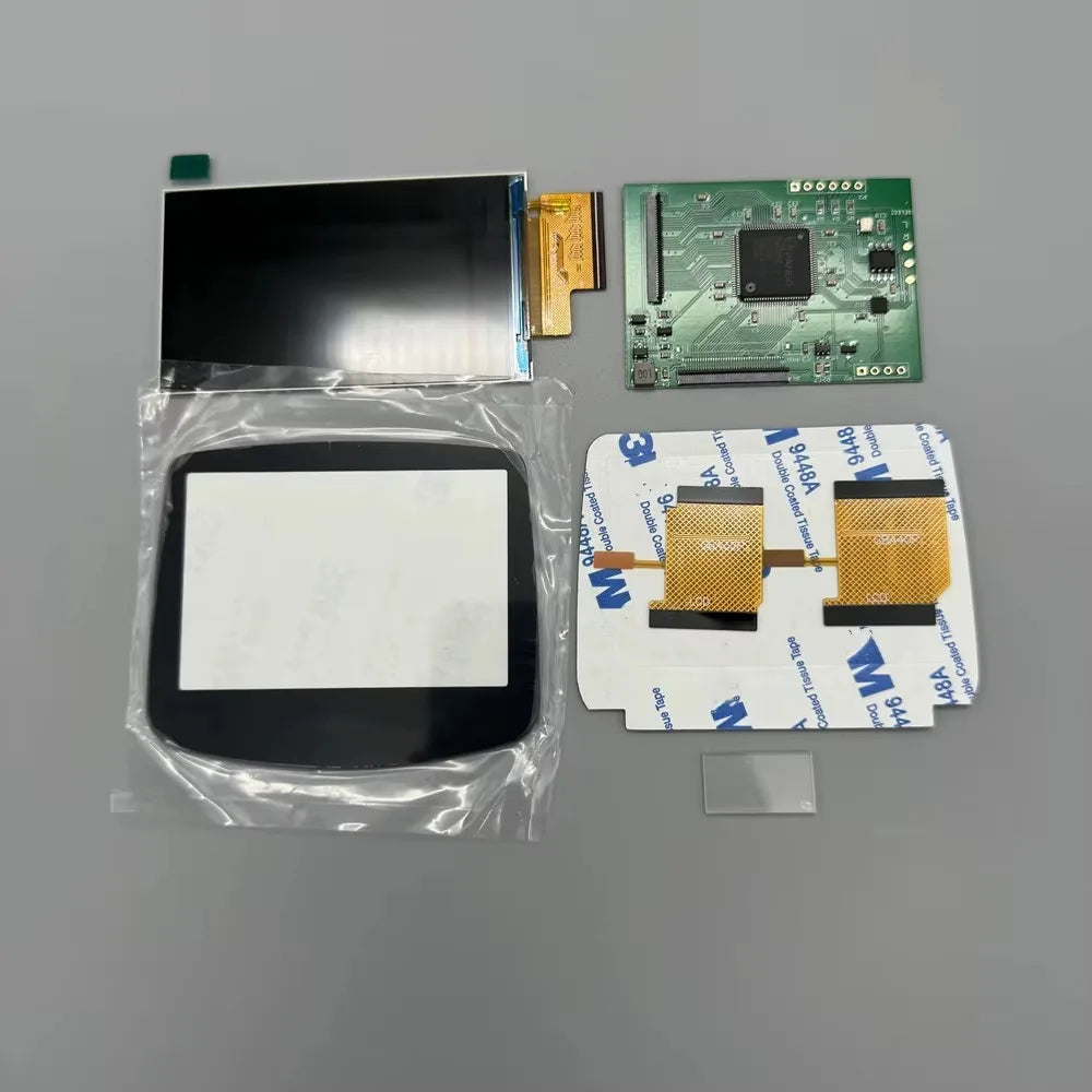 2.9' Original Size IPS LCD Screen For GBA Cut-free Shell No Welding Original Size Screen For GBA Highlight Brightness LCD Gaming Game console repair parts