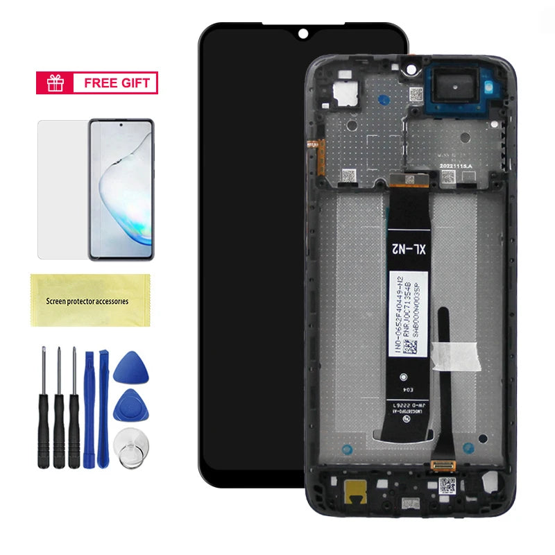 6.52" IPS Display For Xiaomi Redmi A2 A2+ A2 Plus Touch Screen Digitizer Assembly 23028RN4DG 23028RNCAG LCD Replacement Parts Xiaomi phone repair parts