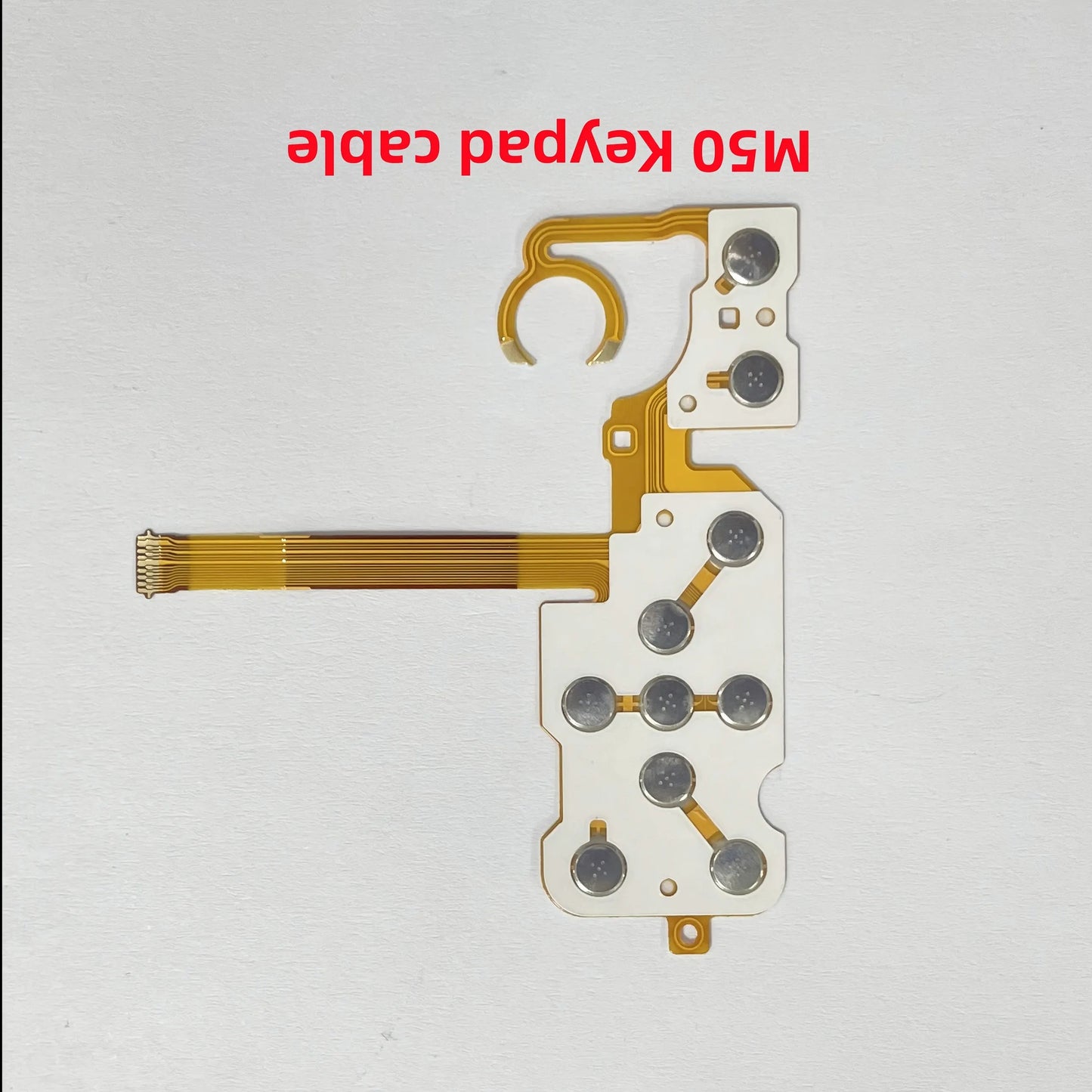 New M50 Keypad Flex Cable for Canon M50 Back Keyboard Cable Repair Part Digital Camera repair parts