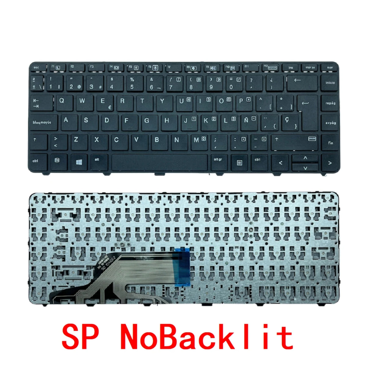 New US Russian Spanish Arab Laptop Backlit Keyboard For HP Probook 430 G3/ 430 G4/ 440 G3/ 440 G4/ 445 G3/ 640 G2/ 645 G2  HP laptop repair parts