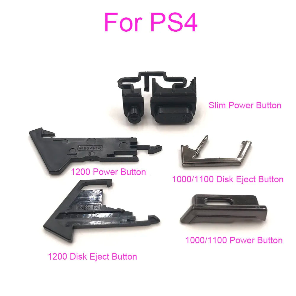 For PS4 Power ON OFF Button For Sony PS4 1000/1100/1200/Slim DVD Disk Drive Eject Power Button Clip Game console repair parts