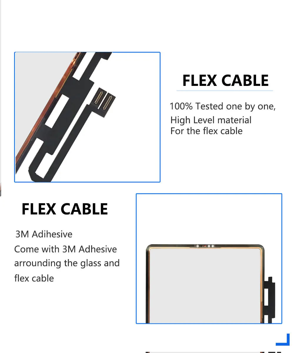 For Apple iPad Pro 12.9 (2022) Touch Screen Digitizer Panel & LCD Display Assembly Replacement For iPad A2764/A2437/A2766/A2436  iPad repair parts