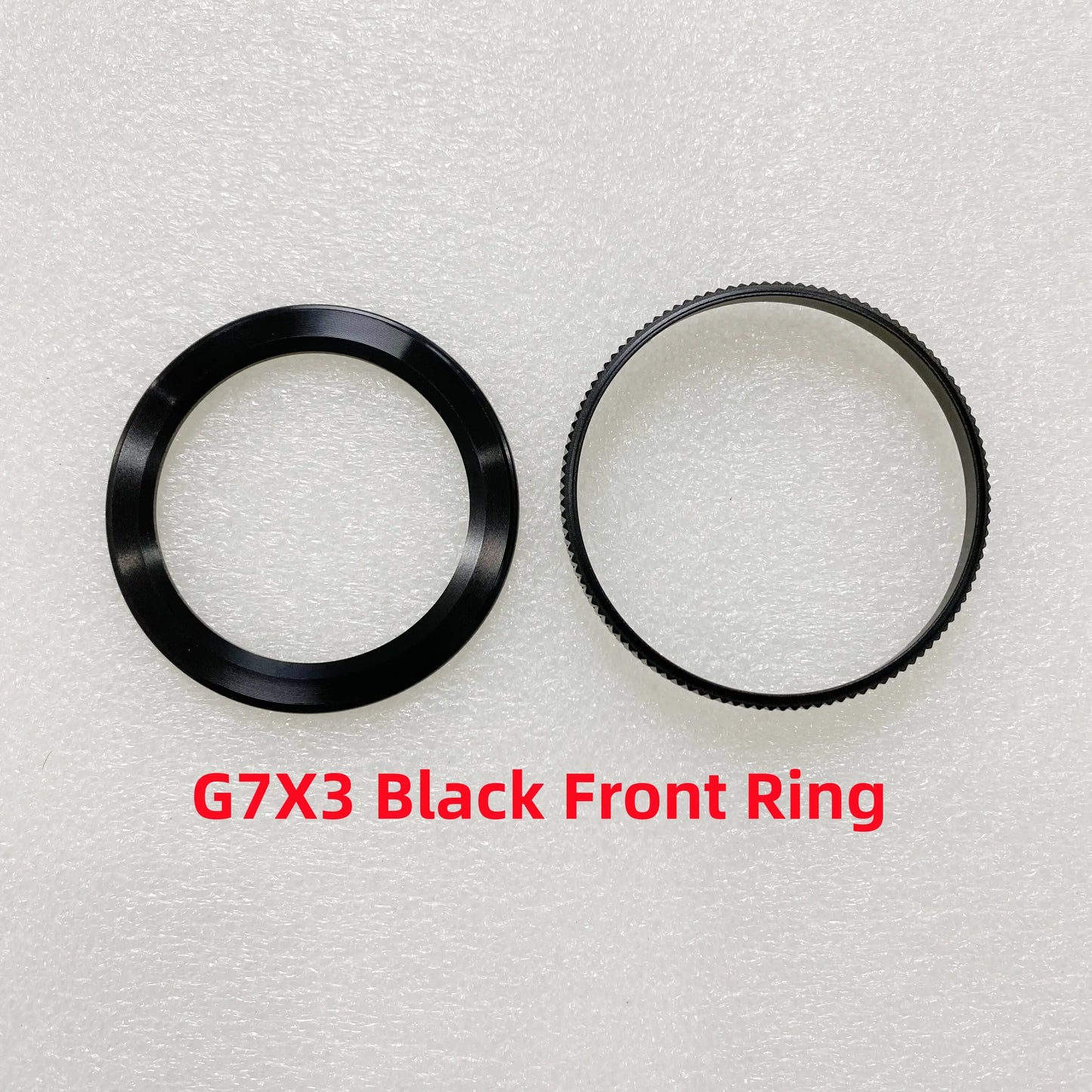 New Black G7Xiii Lens Front Ring for Canon G7X3 G7X Mark III Front Cover Shell Ring Replacement Parts  Digital Camera repair parts