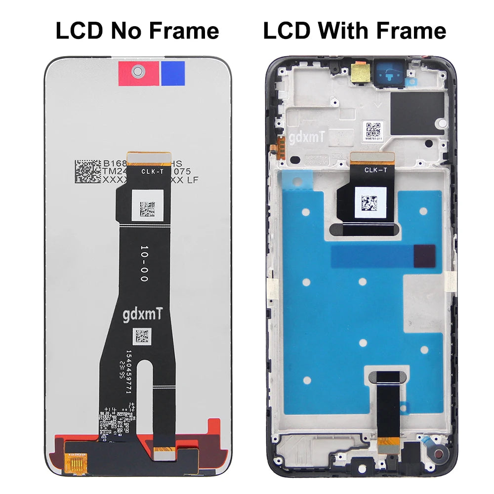 6.8'' For Honor Play 50 Plus Honor Play 8T LCD Display Touch Screen Digitizer Assembly Replacement  With Frame 100% Tested ﻿ Honor phone repair parts