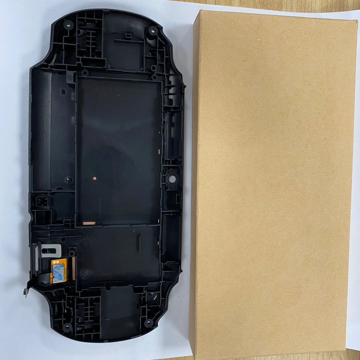 Black Rear Back Cover Housing Shell for PS Vita 1000 PSV1000 WIFI Case with Back Touch Pad Replacement Parts  Game console repair parts