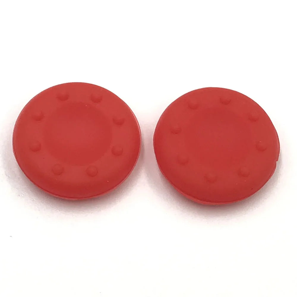 10PCS Colorful Rubber Silicone Cap Stick Grips Cover For PS4 PS3 PS2 For XBOX 360 XBOX ONE Controller Joystick Thumb Stick Caps Game console repair parts