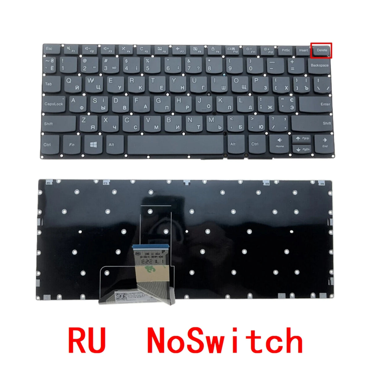 New US Russian Spanish Laptop Keyboard For Lenovo Ideapad 120S-11IAP 120S-11 120S S130-11IGM 330s-11 Notebook PC Replacement Lenovo laptop repair parts