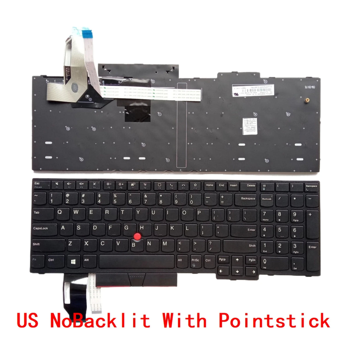 New US Spanish Brazil Language  Backlit Keyboard For Lenovo Thinkpad T15 Gen1 / P15s Gen1 Notebook PC Replacement Keyboard Lenovo laptop repair parts
