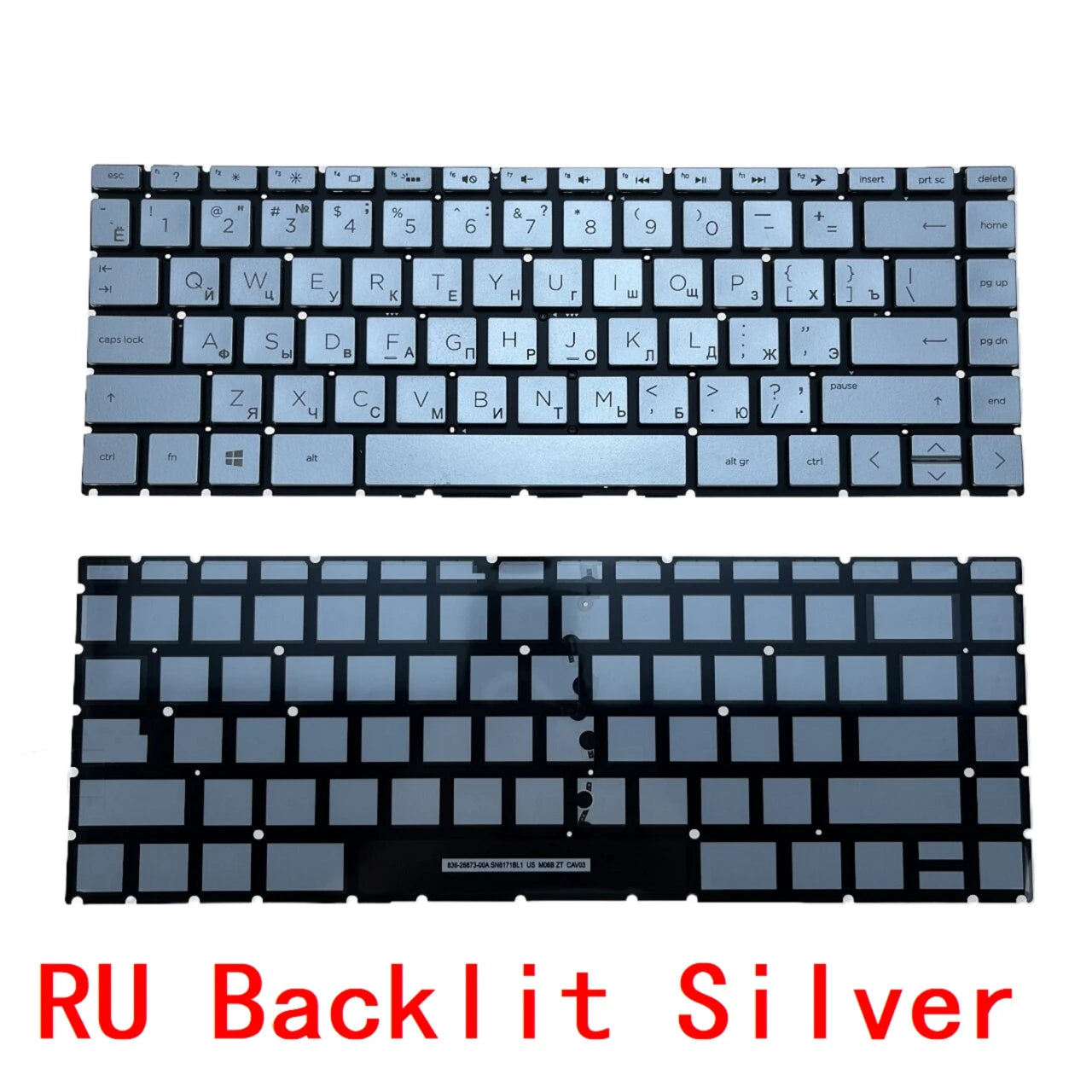 New US Russian Laptop Backlit Keyboard For HP Pavilion X360 14-CD 14-CE 14-CM 14-DA 14-DK 14-CK 14-CC 14M-CD 14-DQ 14T-CD  HP laptop repair parts