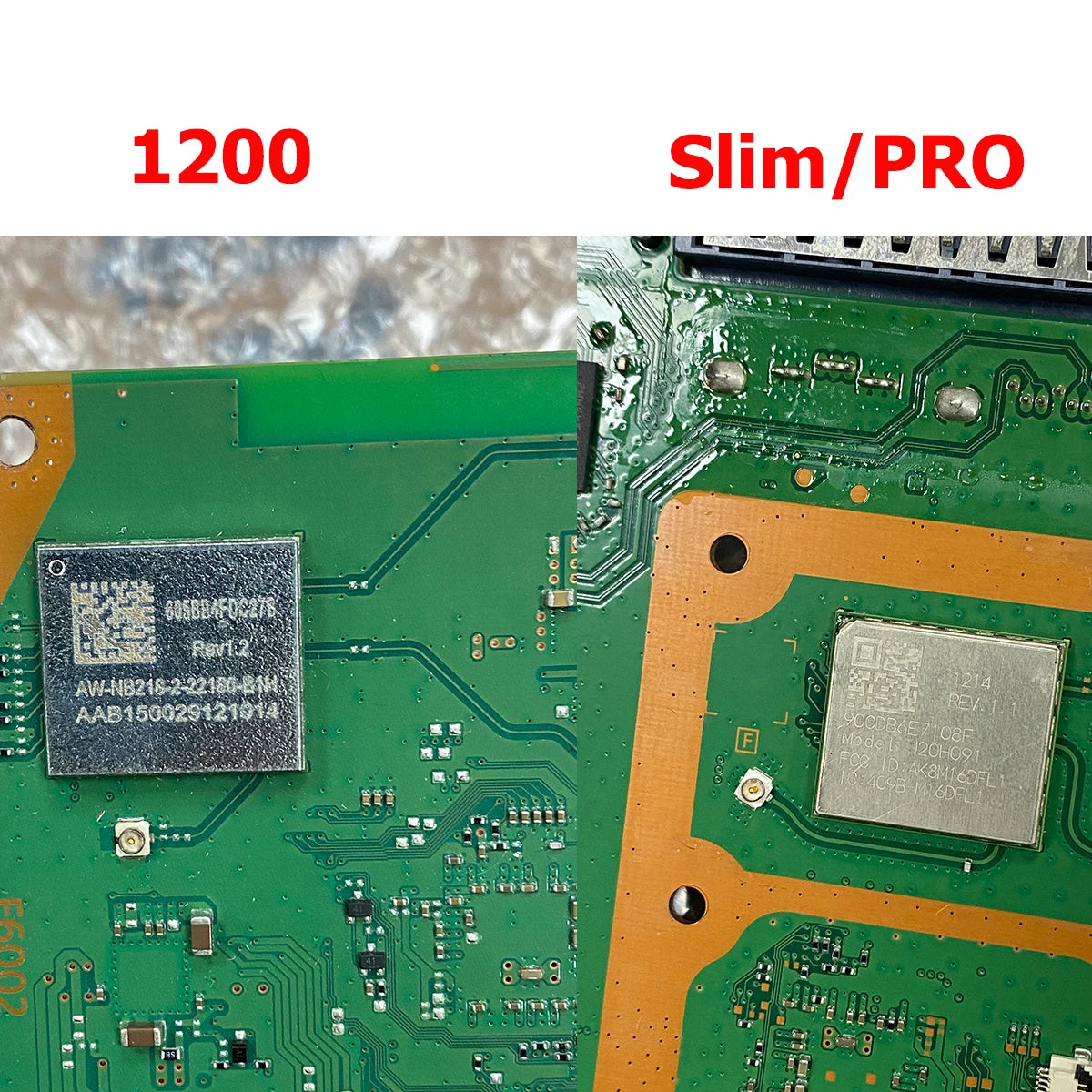 Original Wireless Wifi Bluetooth Module Receiver PCB Board For PS4 Slim PRO 1200 J20H071 NB218 AWCB262 AWCB319 J20H091 J20H096 Game console repair parts