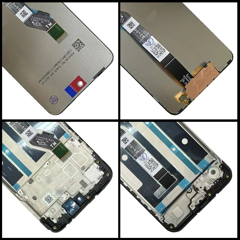 6.72“Tested G35 Screenn Replacement For Motorola Moto G35 5G XT2433-4 LCD Display + Touch Screen Sensor Digiziter Assembly Motorola phone repair parts