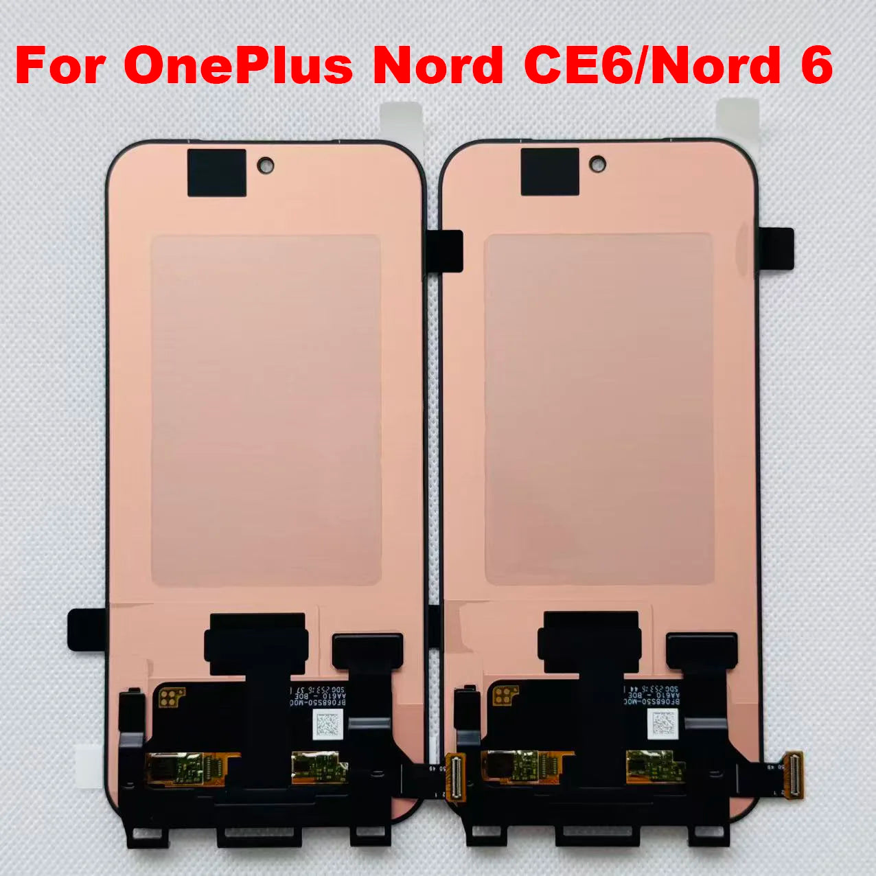 6.78''Amoled Original For OnePlus Nord CE6 LCD Screen Display Touch Panel Digitizer For OnePlus Nord 6 CPH2795, CPH2793 Display  OnePlus phone repair parts