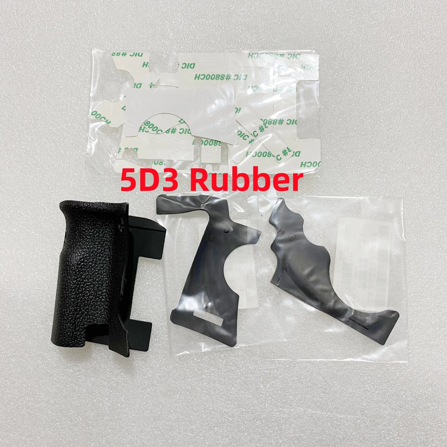New Original Rubber Set for Canon 5D3 5DIII 5D Mark III Hands Rubber Side Rubber And Thumb Rubber Replacement Parts  Digital Camera repair parts