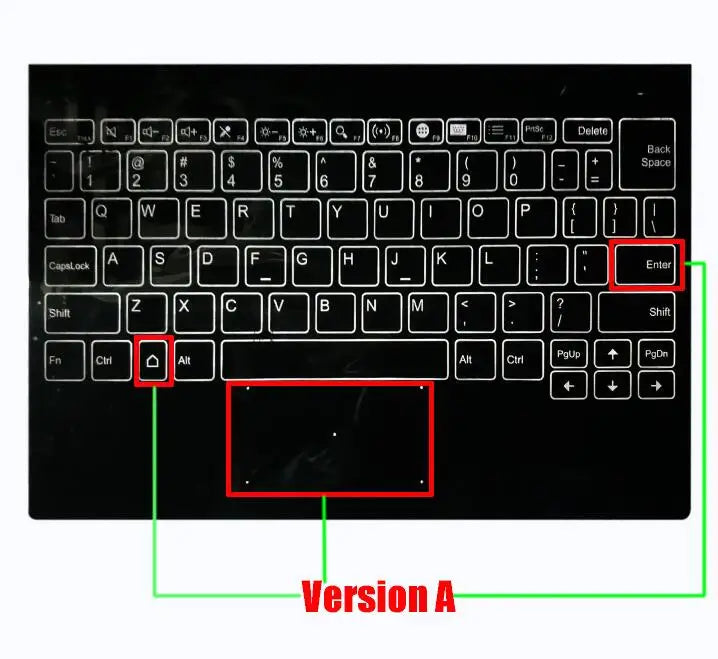 100% NEW Original English keyboard For 10.1" Lenovo Yoga Book YB1-X90L YB1-X90F YB1-X91L YB1-X91F keyboard Assembly Lenovo tablet repair parts